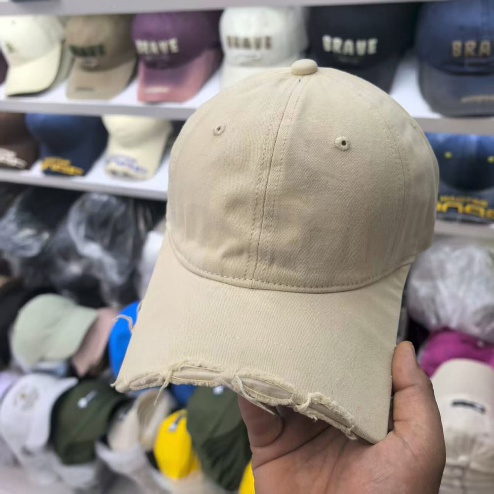 Street Fashion Y2K - Unisex Broken Brim Baseball Cap Vintage