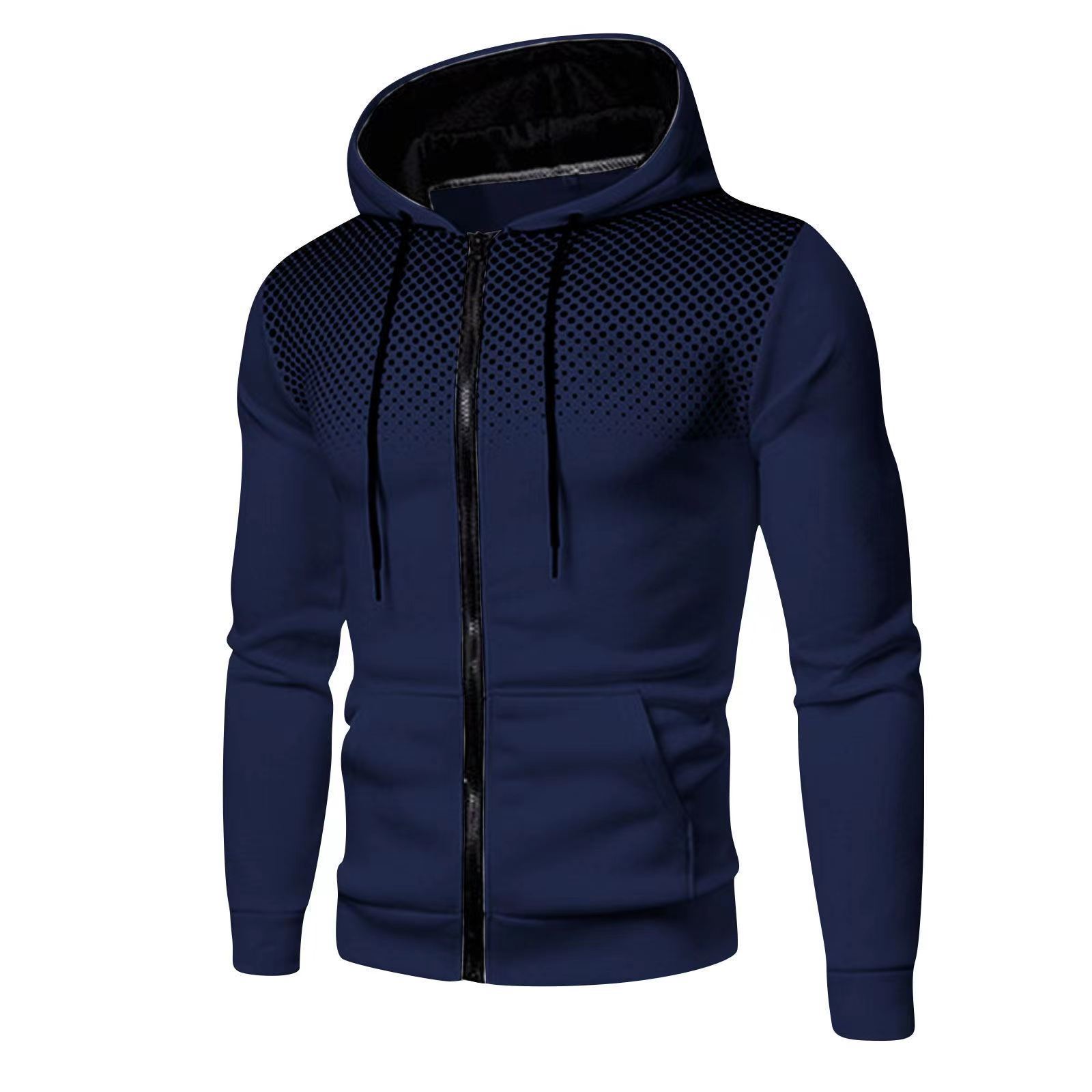2025 New Men's Zipper Hoodie O - огляд і ціна Street Fashion Men 2025