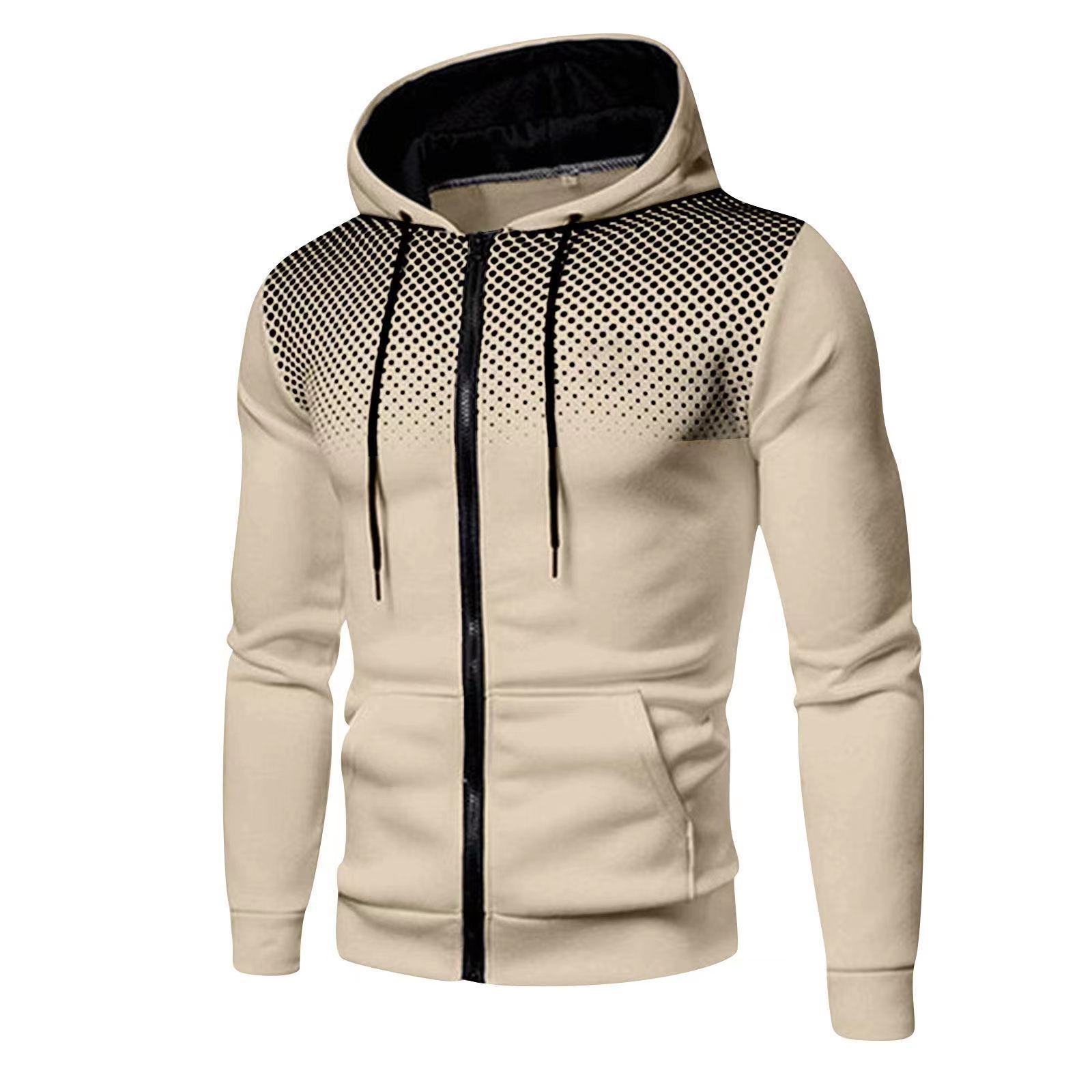 2025 New Men's Zipper Hoodie O - огляд і ціна Street Fashion Men 2025