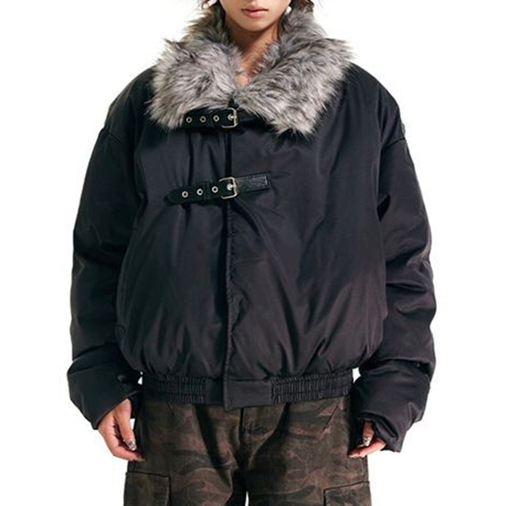 Mens Jackets Furry Faux Fur Ca - огляд і ціна Street Fashion Men 2025