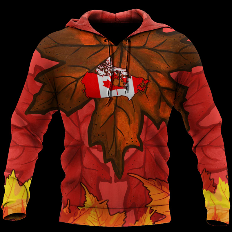 Canada Maple Leaf 3d Printed H - огляд і ціна Street Fashion Canada