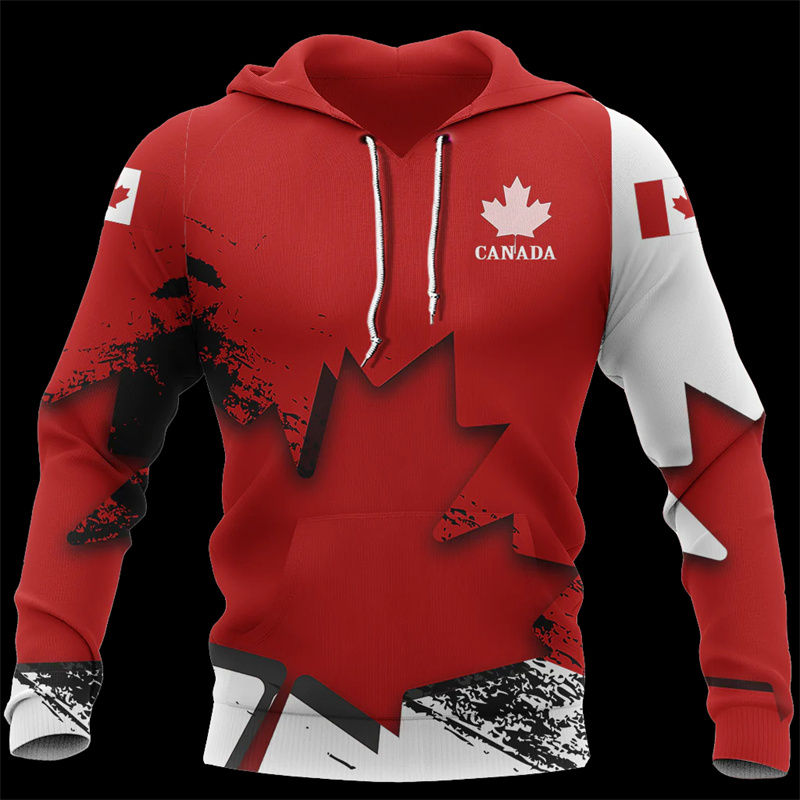 Canada Maple Leaf 3d Printed H - огляд і ціна Street Fashion Canada