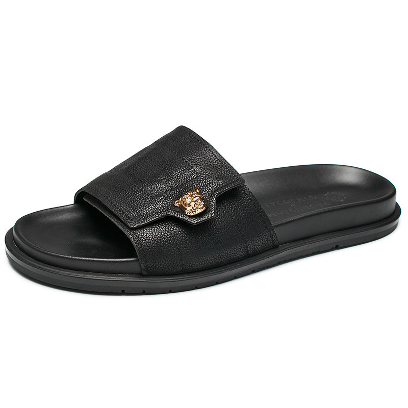 2025 New Genuine Leather Slipp - огляд і ціна Street Fashion Men 2025