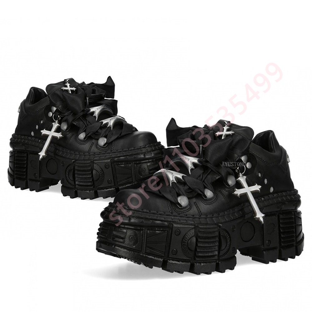 Chunky Punk Metal Rivet Ankle  - огляд і ціна Street Fashion Y2K