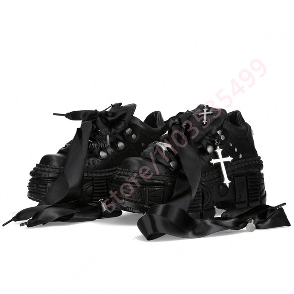 Chunky Punk Metal Rivet Ankle  - огляд і ціна Street Fashion Y2K